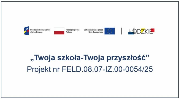 tablica z nazwą projektu