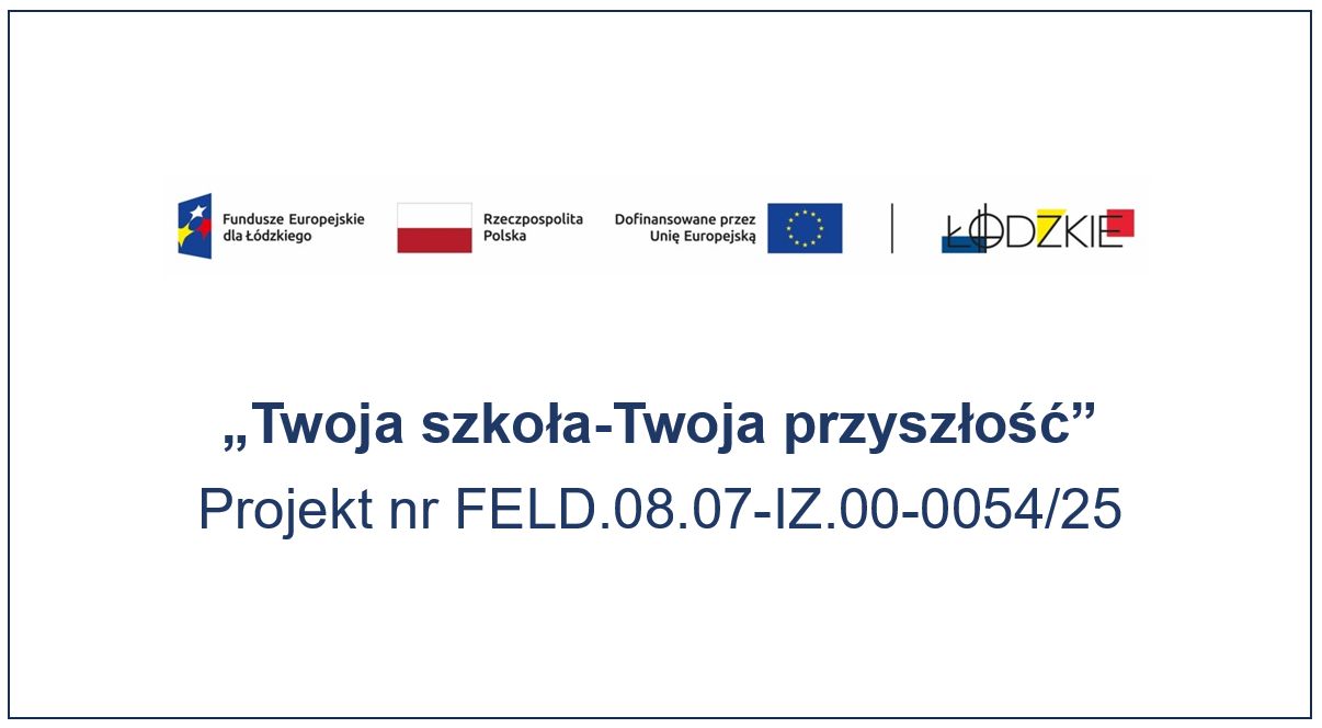 tablica z nazwą projektu